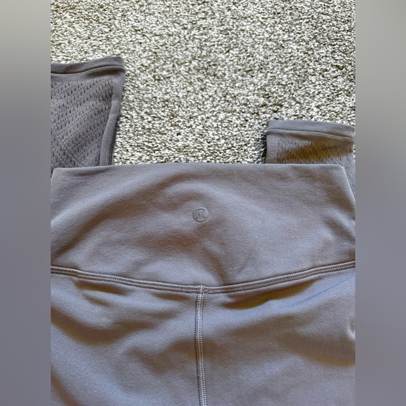 LULULEMON Reveal 7/8 Tight Digi Rain in Lunar Rock Crop Leggings Sz 4 - Picture 5 of 14
